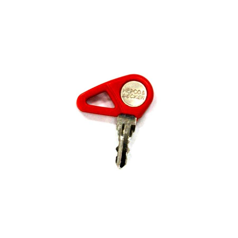 メーカー名：ヘプコアンドベッカーメーカー品番：710110-953販売備考：スペアキー 1個。キーNO.953 1本 ※鍵のヘッド部分の色や形状はロットにより変わる場合がございます。内容量[数量]：スペアキー1個備考：ハードケース用、キーナンバー953