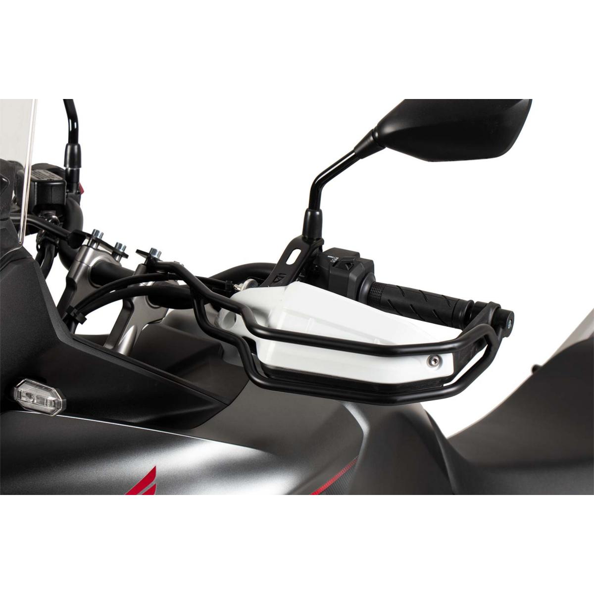 バイクパーツ・用品 ラバーマークのヘプコ&ベッカー ハンドガード ブラック Xl750 Transalp 42129539 00 01｜アングル2