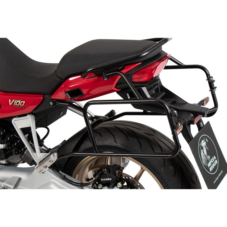 Rakuten - ヘプコ&ベッカー サイドキャリア ブラック V100 Mandello/S 22 653557 00 01