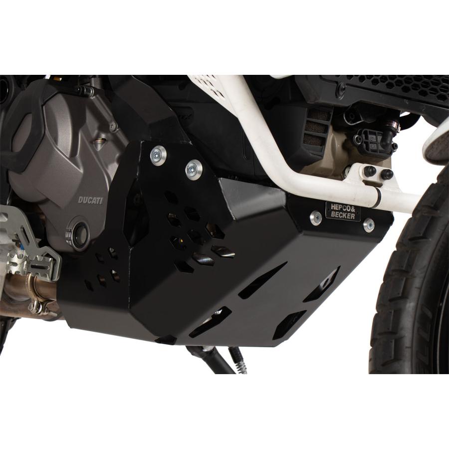 ヘプコ&ベッカー スキッドプレート ブラック DesertX 8107638 00 01