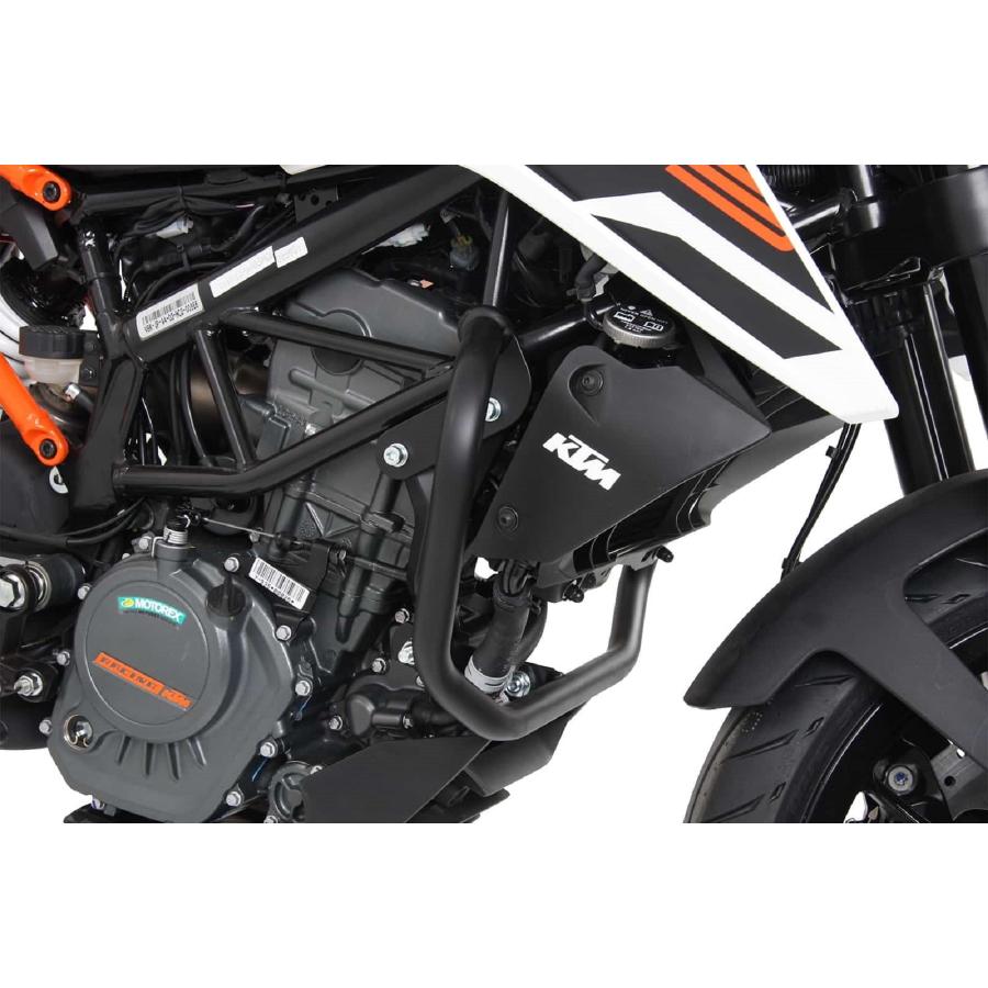 ヘプコ&ベッカー エンジンガード ブラック 125Duke 5017554 00 01