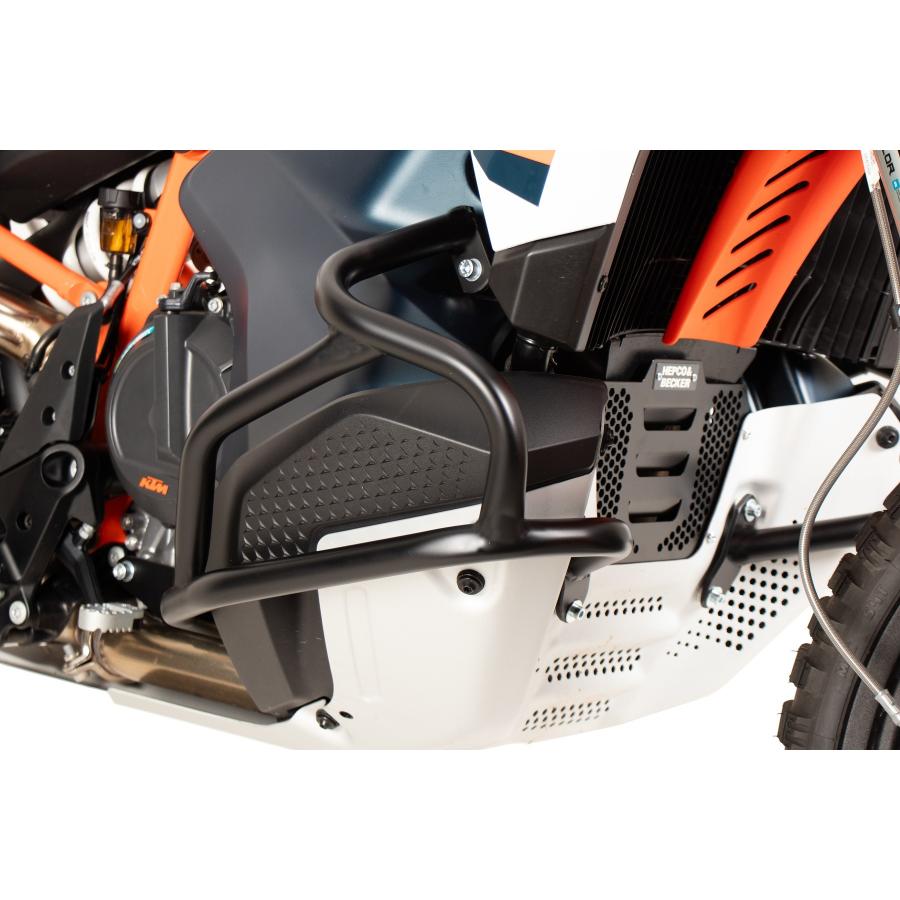 ヘプコ&ベッカー エンジンガード ブラック 890Adventure/R/Rally 23-25/790Adventure 5017656 00 01