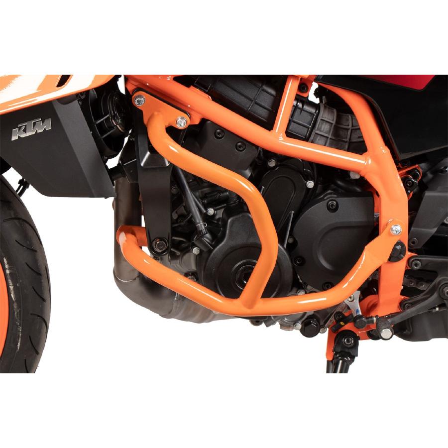 ヘプコ&ベッカー エンジンガード オレンジ 125/390Duke 24-25 5017672 00 06
