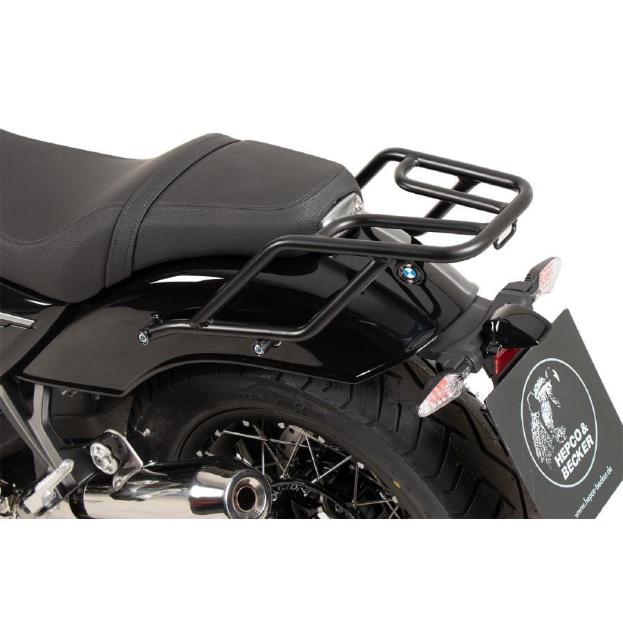 ヘプコ&ベッカー リアキャリア ブラック(トップケース不可) BMW R12 24-25 6586539 01 01