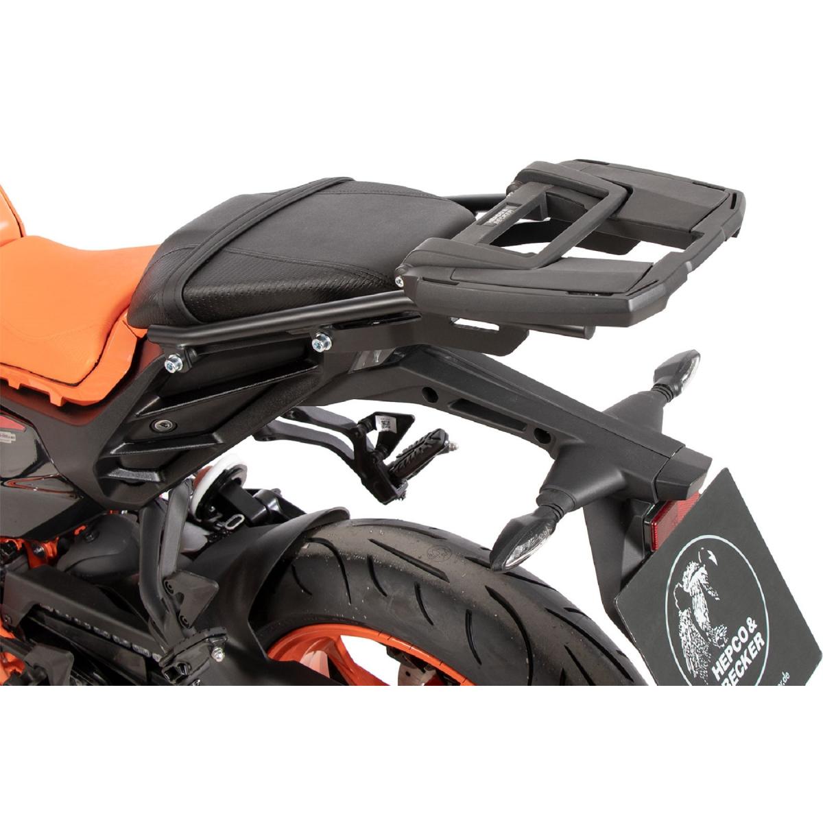 ヘプコ&ベッカー トップケースキャリア イージーラック ブラック 125/390Duke 6617672 01 01