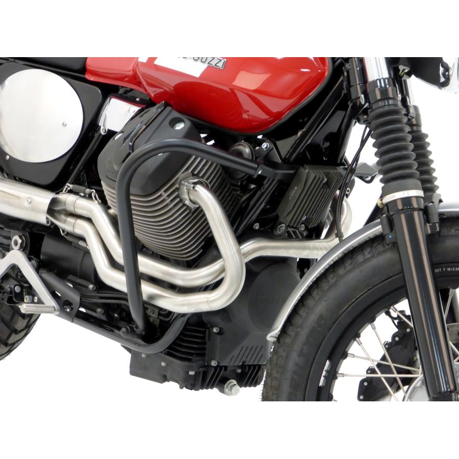 ヘプコ&ベッカー エンジンガード ブラック V7 II スクランブラー Scrambler Stornello