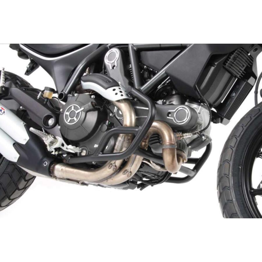 ヘプコ&ベッカー エンジンガード ブラック スクランブラー Scrambler Sixty 2