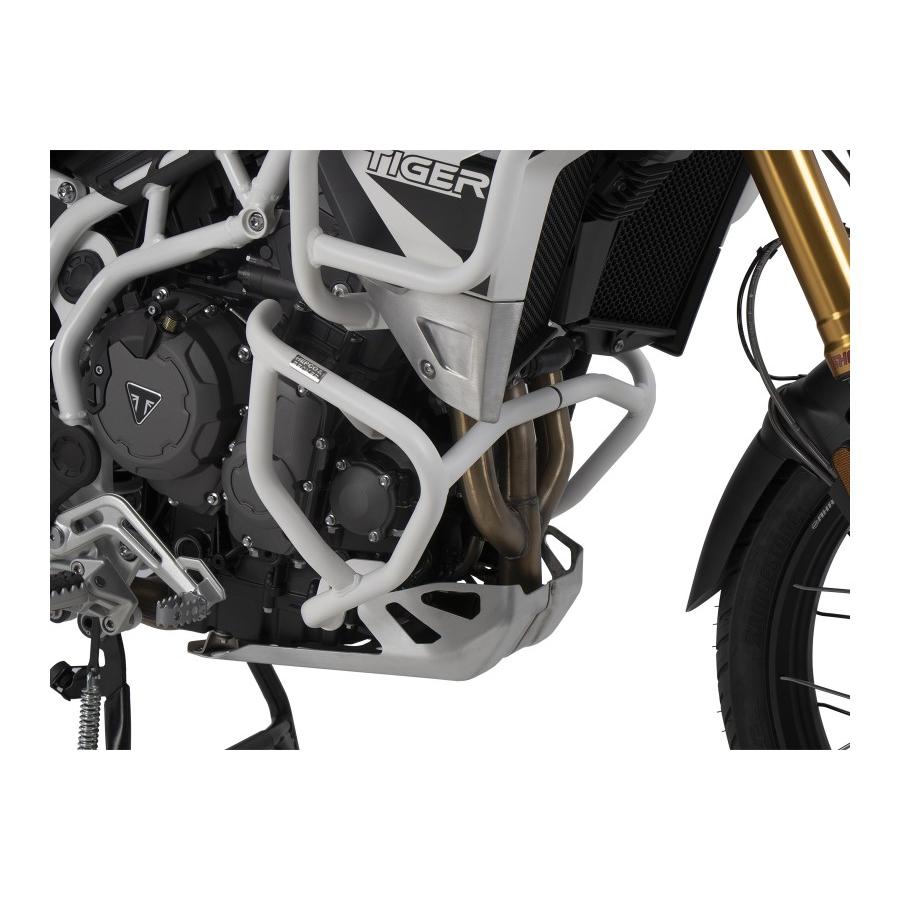 ヘプコ&ベッカー エンジンガード ホワイト タイガー Tiger900Rally GT PRO