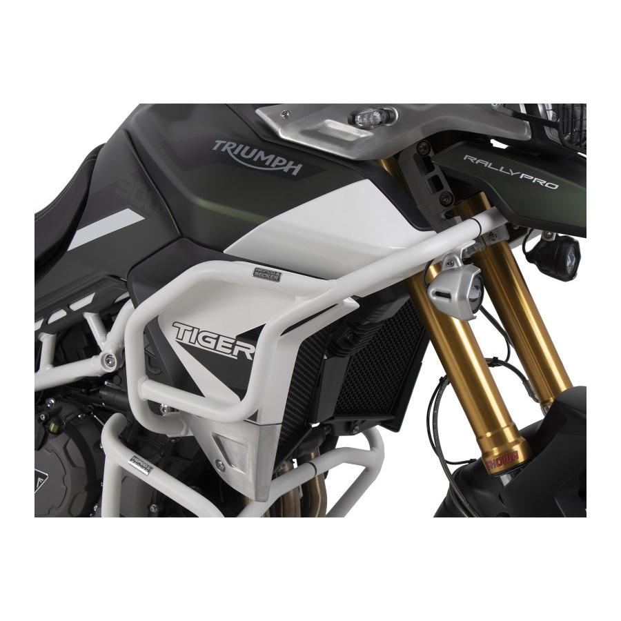 ヘプコ&ベッカー タンクガード ホワイト タイガー Tiger900Rally GT PRO