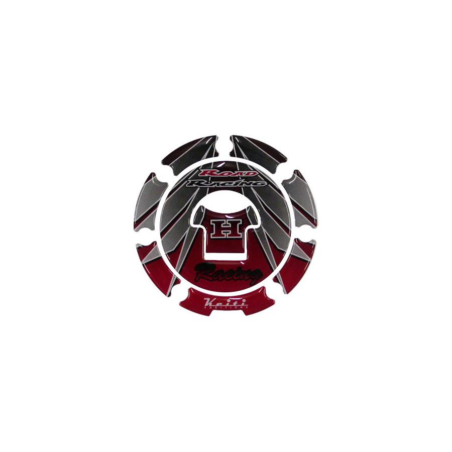 ケイティ フュエルキャップパッド ホンダ /ウイング/レッド タンクパッド