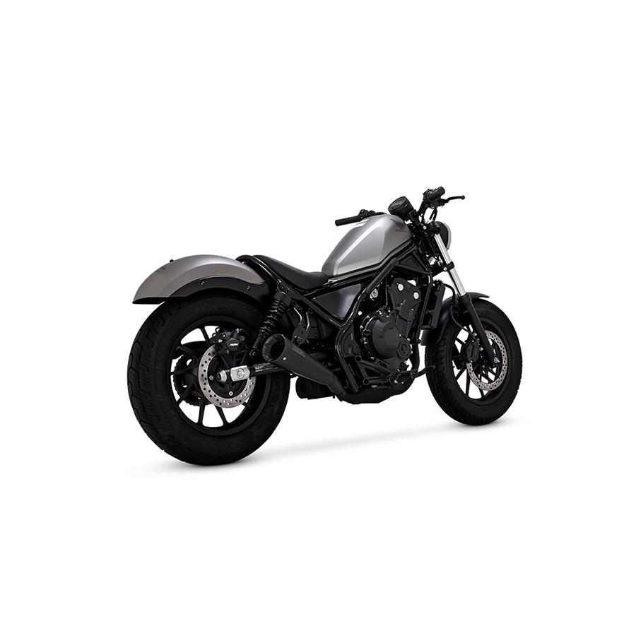 401 cc 〜750 cc  - バンス＆ハインズ Upsweep スリップオンマフラー ブラック REBEL 500/250 17-21 48421