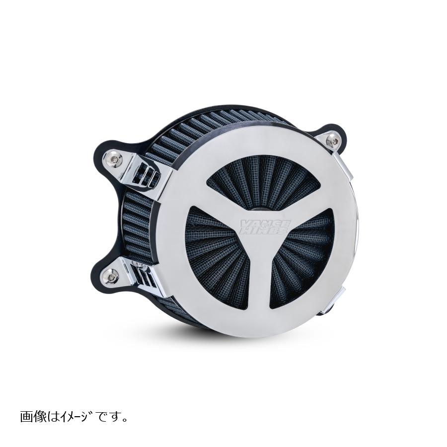 バンス＆ハインズ VO2 エアインテイク Radiant III レイディエントスリー クローム TOURING 71450
