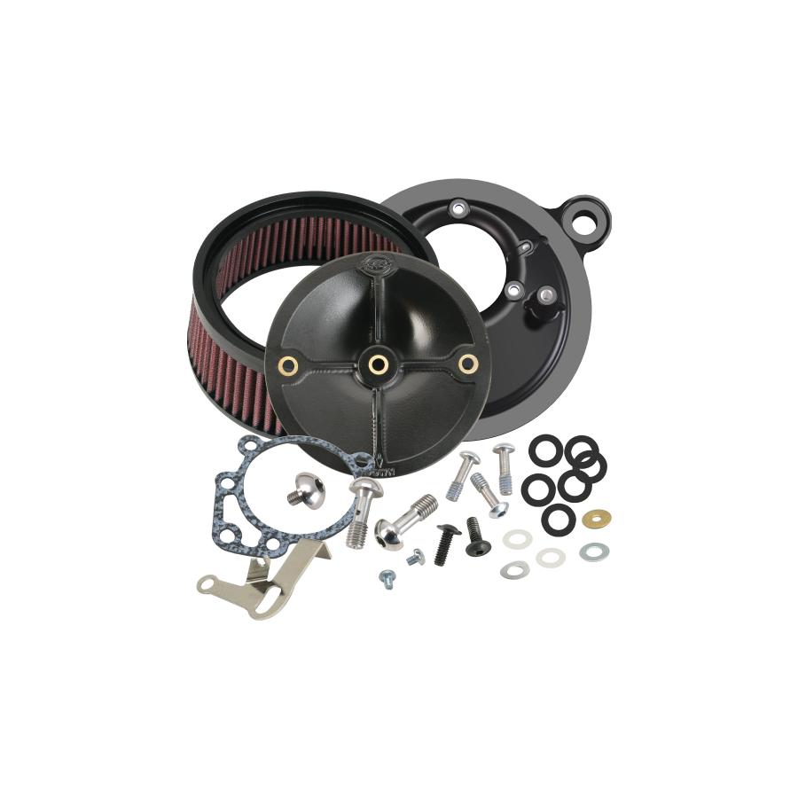 HARLEY-DAVIDSON - S&Sサイクル ステルスエアクリーナーキット BIG TWIN 93-99 エアクリーナーエレメント