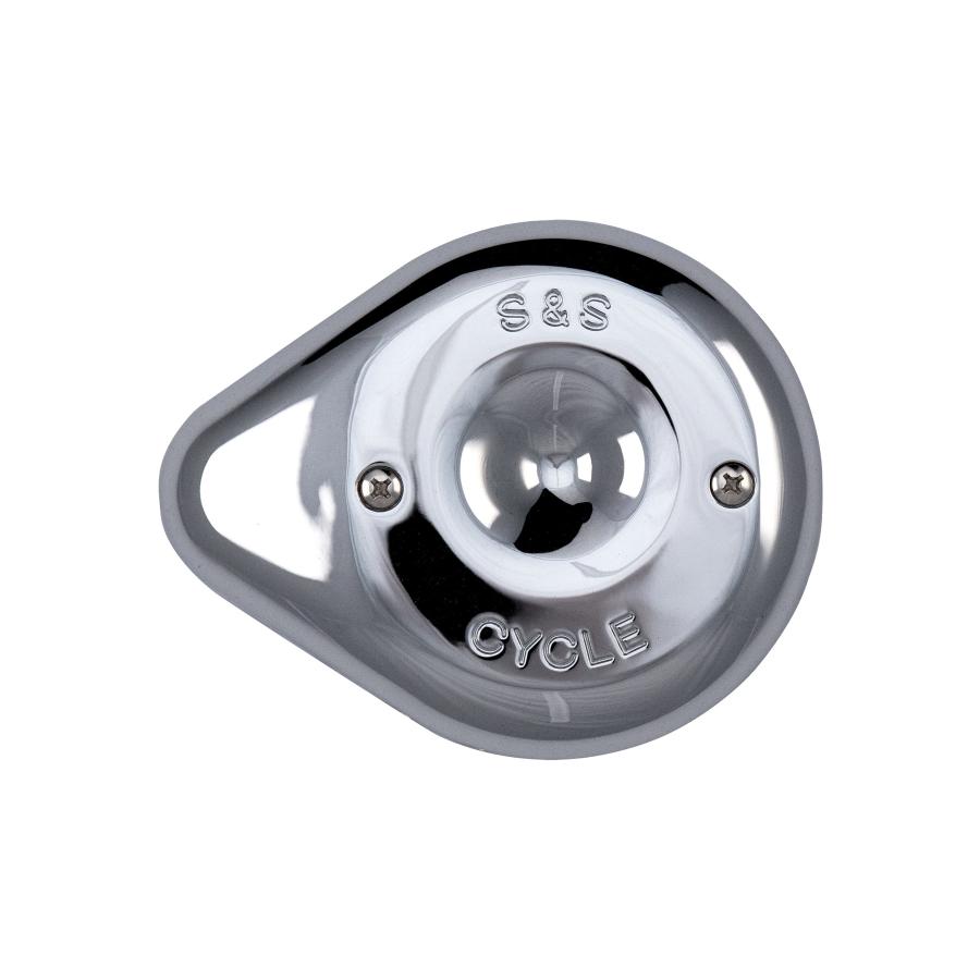 エスアンドエスサイクル MINI TEARDROP A/C カバー クローム ステルスエアクリーナー汎用 キャブレターキット