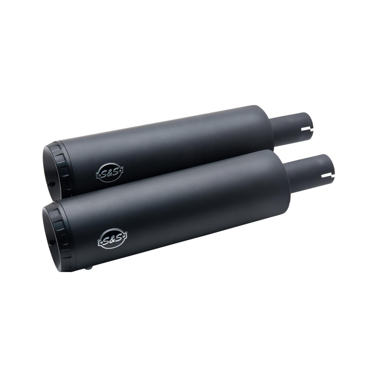 エスアンドエスサイクル GRAND NATIONAL S/O ブラック M8 SOFTAIL FXFB 18-19 スリップオンマフラー