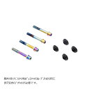 プロトブレンボ オフセットカラーマウントボルトセット 適合キャリパーB テーパーキャップ チタン色 MT-09/SP Φ298(ノーマル) CBY-01BTT