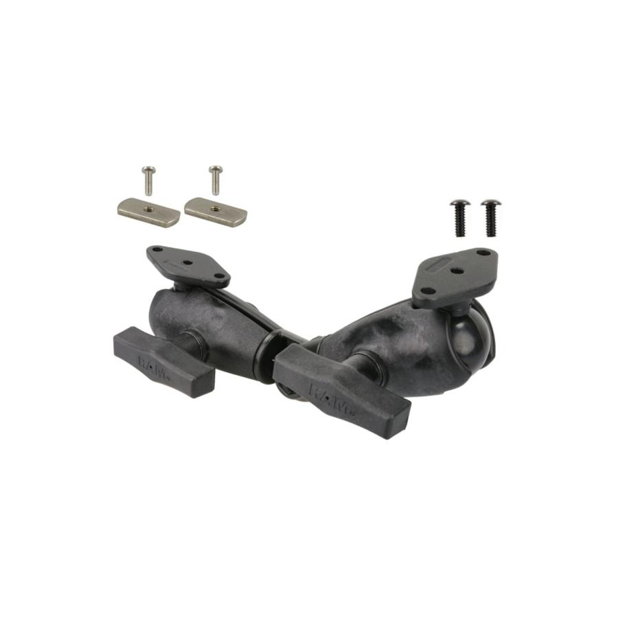 ラムマウント 車椅子アームレスト用Xboxアダプティブコントローラーマウント 1.5インチボール RAM-238-..