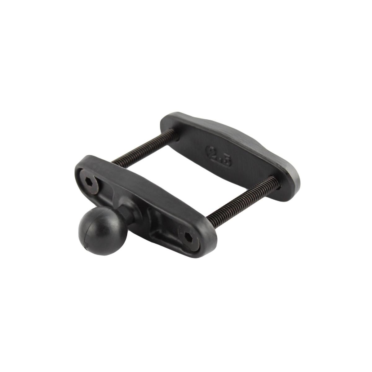 メーカー名：ラムマウントメーカー品番：RAM-B-247U-25カタログ品番：P110-6588色[カラー]：ブラックサイズ：1インチボール重量[グラム]：204材質[素材]：高強度アルミニウム(Marine-grade aluminum)仕様：-63.5mm対応内容量[数量]：1個付属品：5/16inch-18 x 3inch ネジ、 5/16inch-18 ナイロックナット特記事項：この商品はBサイズ(1インチボール)規格となります。他のボールサイズとの互換性はありません。使用上の注意：※取付け時は使用環境、取付け箇所の必要に応じて適宜市販の緩み止め接着剤などを使用して確実に固定してください。※必ず使用用途に合った耐荷重のボールサイズをお選びください。また万が一の脱落防止のため、装着機器には脱落防止用ストラップなどを使用してください。※製造工程上、製品表面の塗膜に一部色ムラや剥がれ、バリが見受けれらる場合がございます。製品の使用・機能的に問題がない場合は補償対象外となります。商品区分：スクエアクランプベース