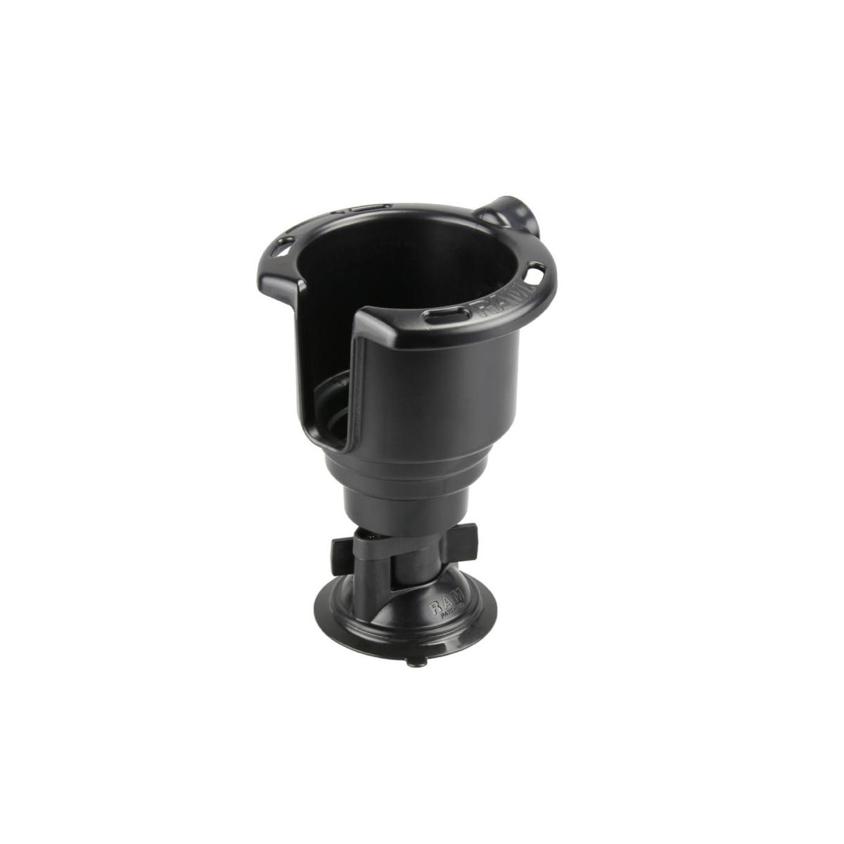 ラムマウント 吸盤式ドリンクホルダー(S) 吸盤径83.8mm 一体式 RAP-224-429 RAP-224-429