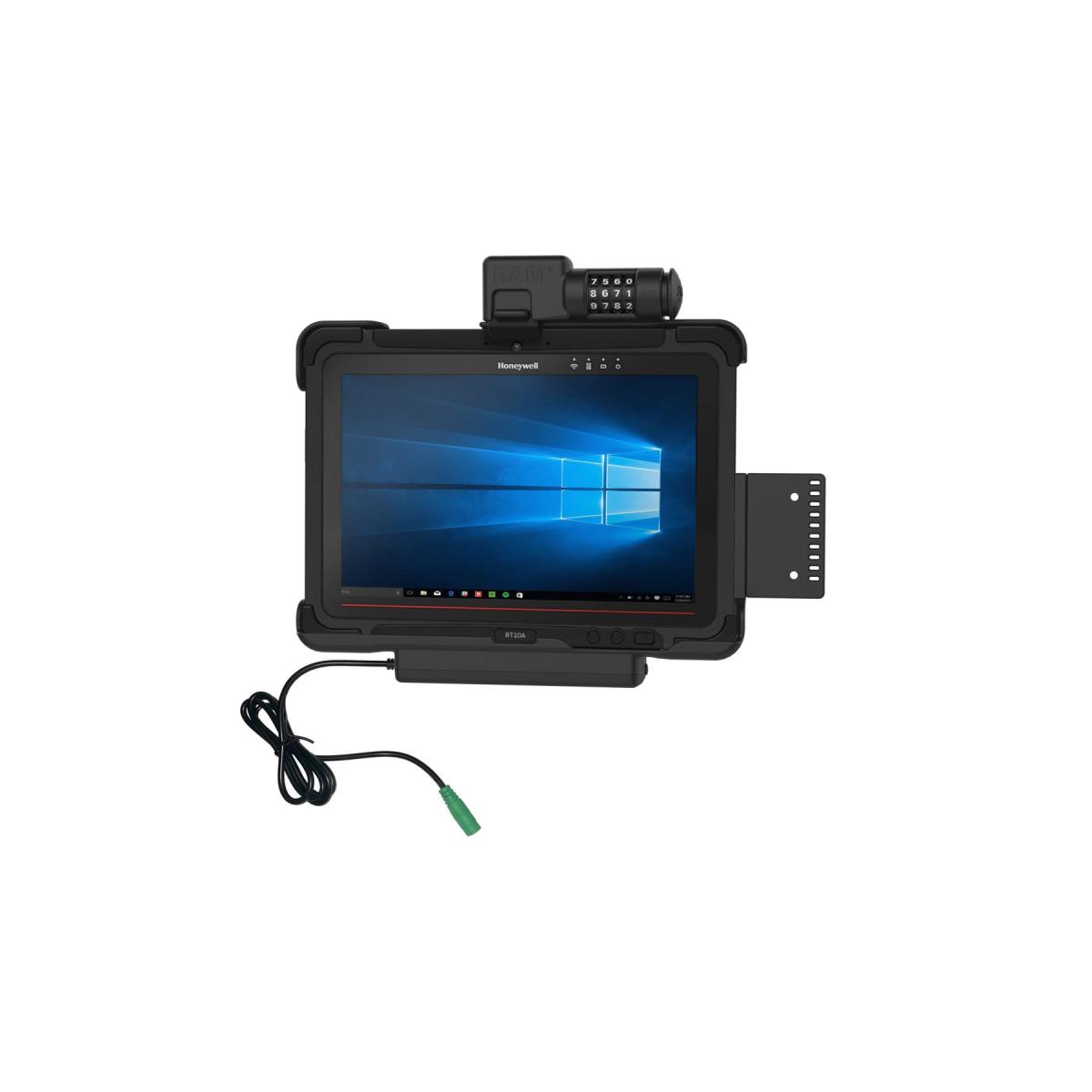 Rakuten - ラムマウント GDSパワードック(Honeywell RT10専用) ロック付 ボール無 RAM-HOL-HON9PCLU RAM-HOL-HON9PCLU