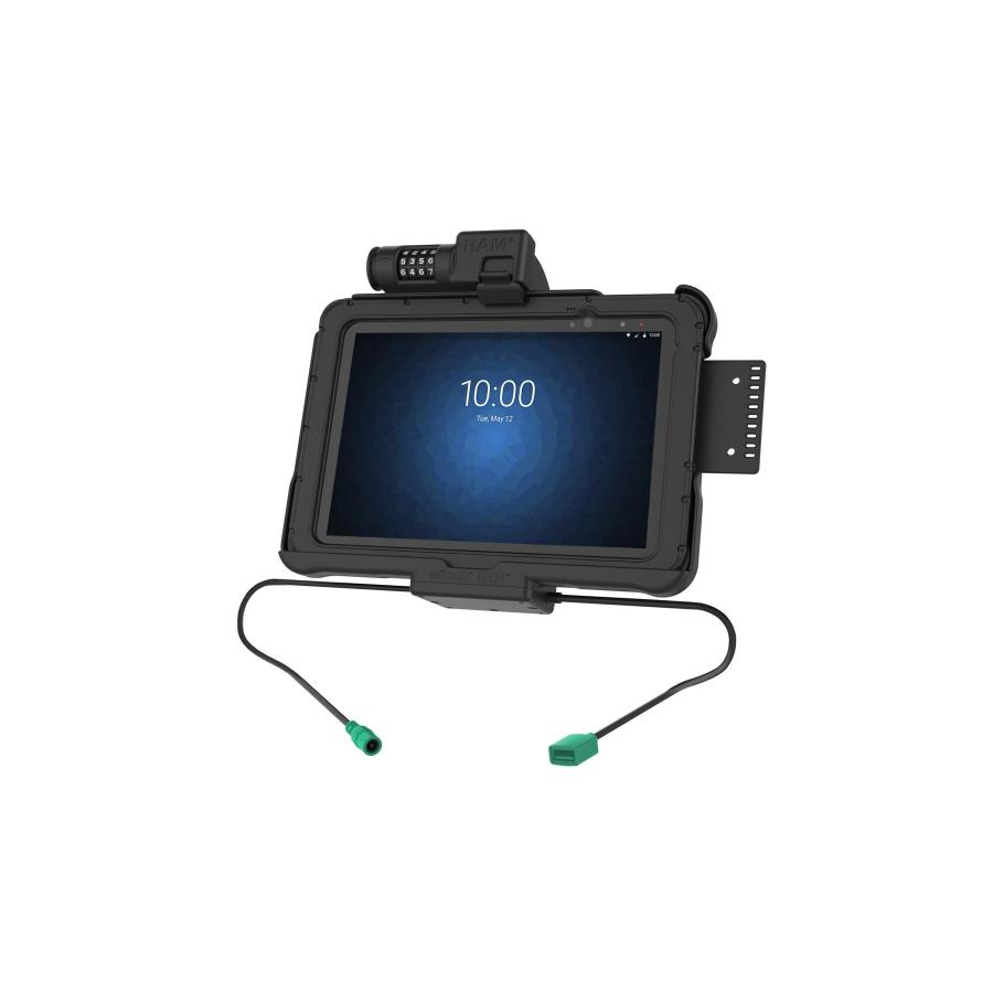 ラムマウント GDSパワードック(Zebra ET5x 10.1専用) USB TypeAポート ロック付 ボール無 RAM-HOL-ZE11PDCLU RAM-HOL-ZE11PDCLU