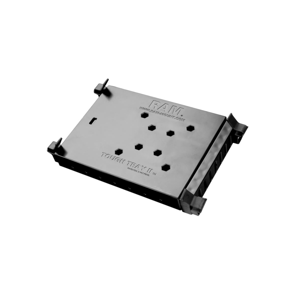 メーカー名：ラムマウントメーカー品番：RAM-234-6カタログ品番：P089-3149色[カラー]：ブラックサイズ：ボール別重量[グラム]：526材質[素材]：高強度複合材(High strength composite)仕様：(M)モバイルPC/タブレット用内容量[数量]：1個付属品：Tray 取付ネジ類、#8-32x5/8inch小ねじ、#8-32ナイロックナット特記事項：ボール部分が付属しません（用途に応じて適当なボールサイズのAMPSホールパターンジョイントが別途必要です）使用上の注意：※取付け時は使用環境、取付け箇所の必要に応じて適宜市販の緩み止め接着剤などを使用して確実に固定してください。※必ず使用用途に合った耐荷重のボールサイズをお選びください。また万が一の脱落防止のため、装着機器には脱落防止用ストラップなどを使用してください。※製造工程上、製品表面の塗膜に一部色ムラや剥がれ、バリが見受けれらる場合がございます。製品の使用・機能的に問題がない場合は補償対象外となります。必須商品：品番：P075-7677，P110-0725商品区分：タフトレー