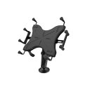 RAM MOUNTS (ラムマウント) Xグリップ&ラウンドベースセット 9-10インチタブレット用 ロングアーム 1インチボール RAM-B-101-C-UN...