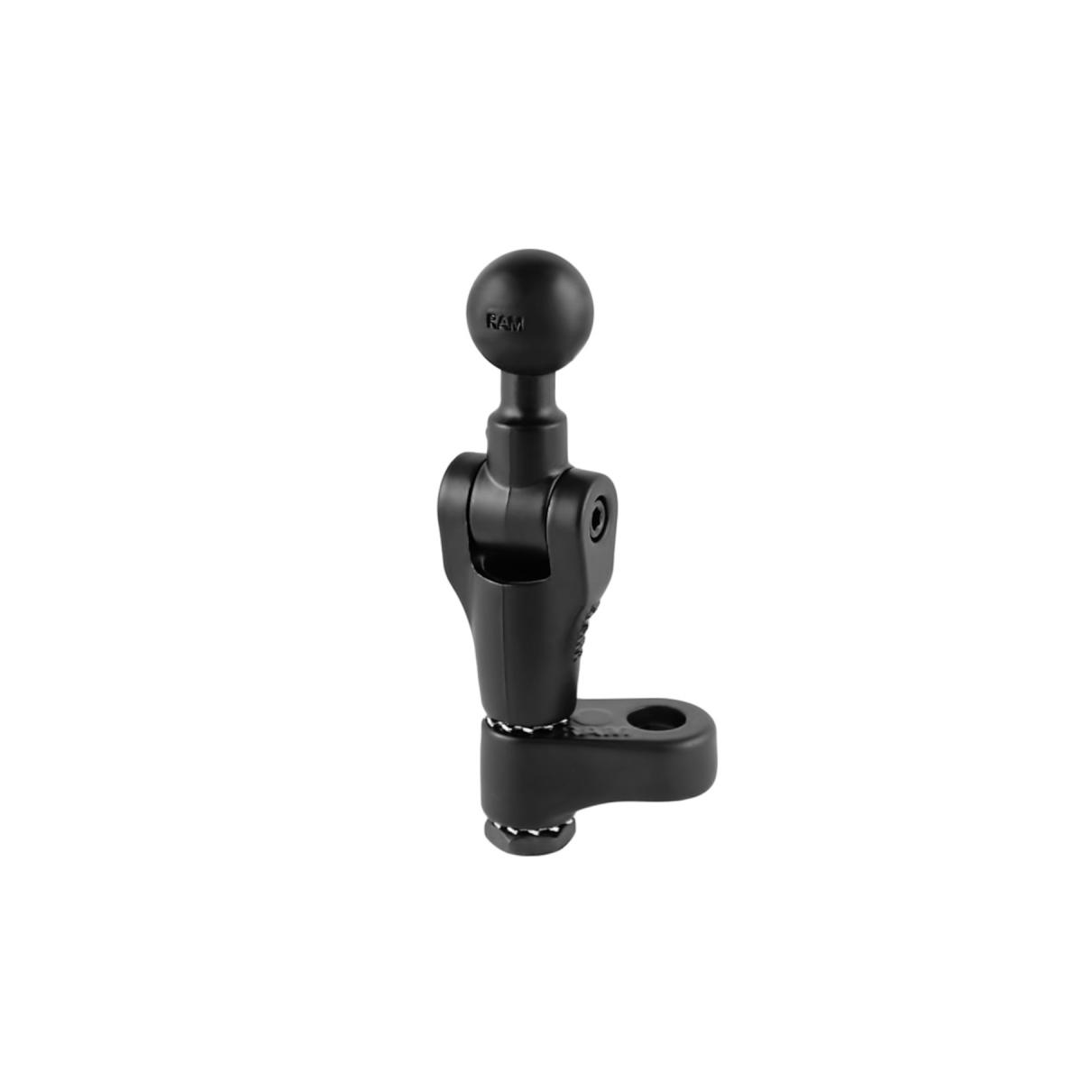 メーカー名：ラムマウントメーカー品番：RAM-B-360Uカタログ品番：P095-2762色[カラー]：ブラックサイズ：1インチボール重量[グラム]：250材質[素材]：高強度アルミニウム(Marine-grade aluminum)内容量[数量]：1個付属品：M10-1.25 x 40mm キャップボルト、M8-1.25 x 40mm キャップボルト、M10-1.25 六角ナット、M8-1.25 六角ナット、M10-1.25 x 20mm キャップボルト、M8-1.25 x 20mm キャップボルト、M10 菊座金特記事項：この商品はBサイズ(1インチボール)規格となります。他のボールサイズとの互換性はありません。使用上の注意：※取付け時は使用環境、取付け箇所の必要に応じて適宜市販の緩み止め接着剤などを使用して確実に固定してください。※必ず使用用途に合った耐荷重のボールサイズをお選びください。また万が一の脱落防止のため、装着機器には脱落防止用ストラップなどを使用してください。※製造工程上、製品表面の塗膜に一部色ムラや剥がれ、バリが見受けれらる場合がございます。製品の使用・機能的に問題がない場合は補償対象外となります。