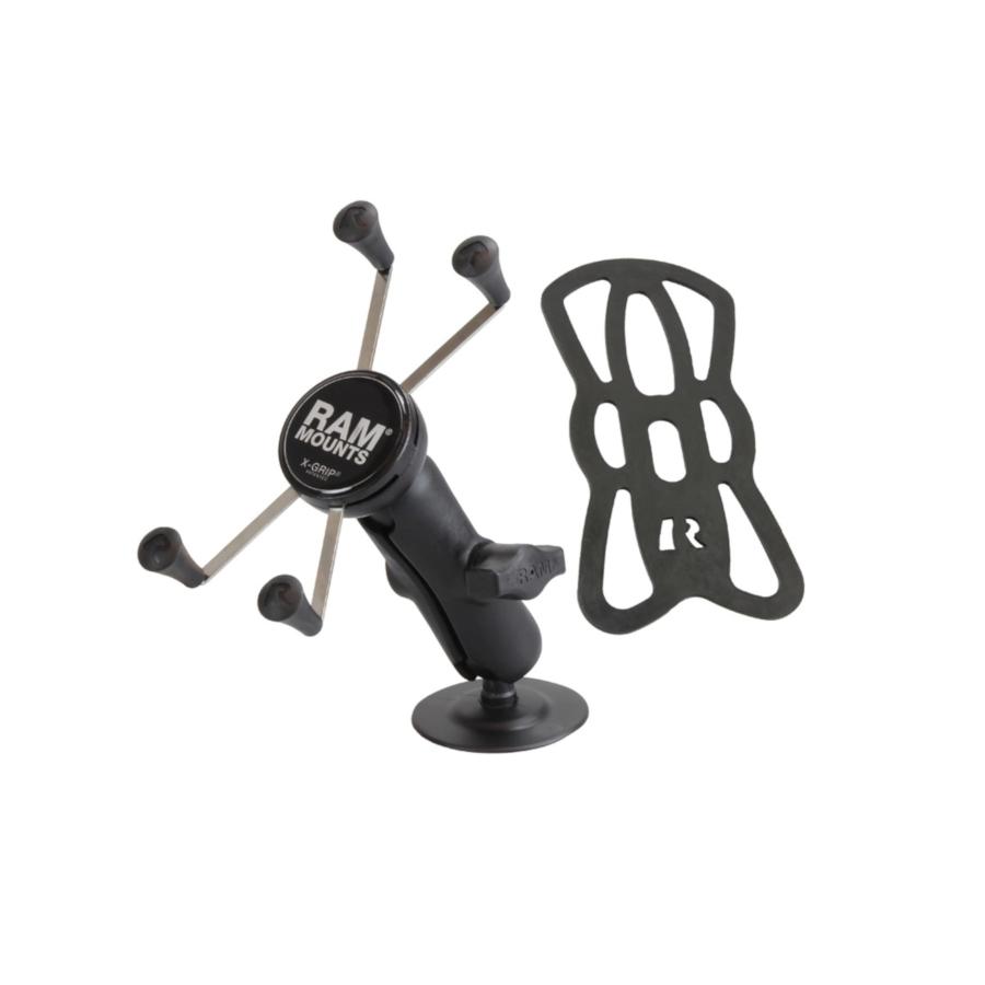ラムマウント Xグリップ＆貼付ベースセット ファブレット用 標準アーム 1インチボール RAP-B-378-UN10U RAP-B-378-UN10U