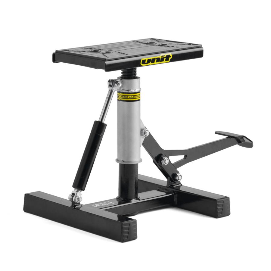 UNIT (ユニット) オフロードリフトスタンドブラック A1364 スクリュー/ワイド/ダンパー UN-A1364