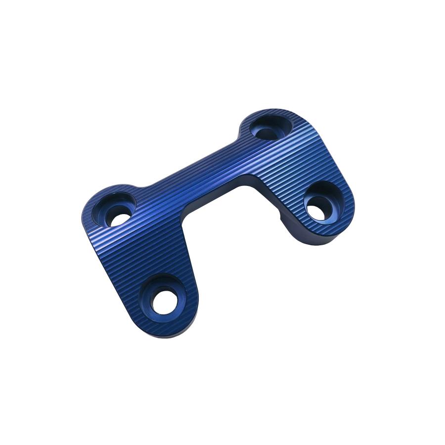 BIKERS (バイカーズ) ハンドルバークランプ 22.2mm ブルー PCX PCX150 PCX160 21 H0393-BLU