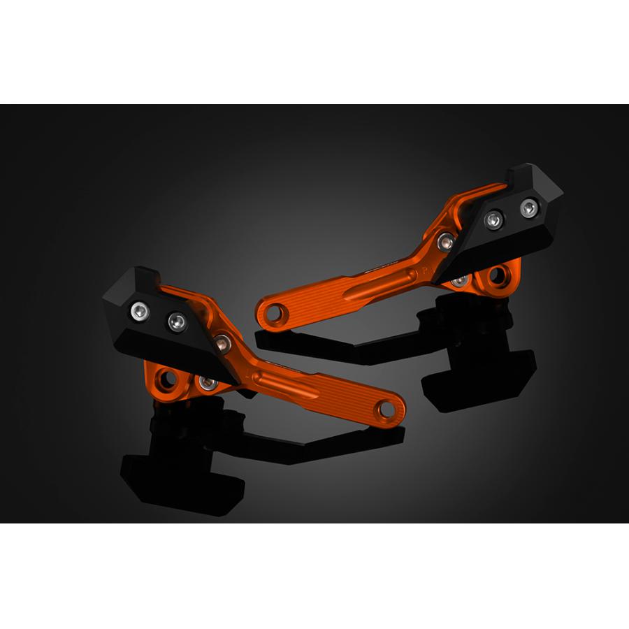 BIKERS (バイカーズ) フレームガード スライダー Z1000 アルミビレット オレンジゴールド K0311-OGD