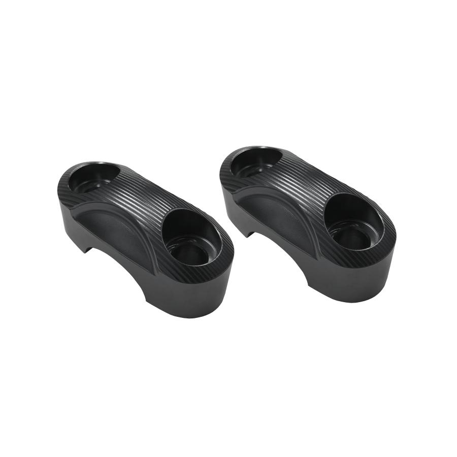 BIKERS (バイカーズ) ハンドルバークランプ 22.2mm グレー グロム GROM ハンターカブ125 CT125 PCX PCX160 21 H0411-GRY