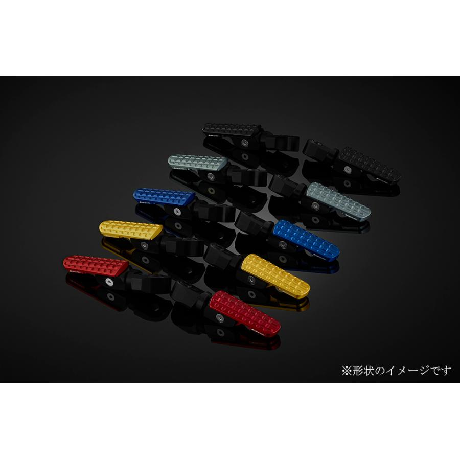 YAMAHA - BIKERS (バイカーズ) リアタンデムステップ 左右セット オレンジ XMAX Y0317-ORG