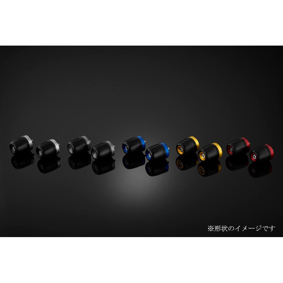 BIKERS (バイカーズ) 純正ハンドル用 バーエンド レッド XMAX Y0322-RED