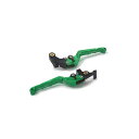 BIKERS (バイカーズ) 可倒式 アジャスタブル レバーセット グリーン MT-07 Y0545-GRN