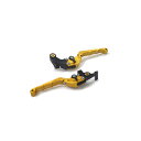 BIKERS (バイカーズ) レバーセット 可倒式 カーブタイプ ライトゴールド MT-07 XSR700 Y0545-LGD