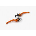 BIKERS (バイカーズ) レバーセット 可倒式 フラットタイプ オレンジゴールド XMAX Y0559-OGD