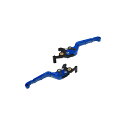 BIKERS (バイカーズ) レバーセット 可倒式 カーブタイプ ブルー XMAX Y0561-BLU