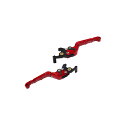BIKERS (バイカーズ) レバーセット 可倒式 カーブタイプ レッド XMAX Y0561-RED