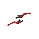 BIKERS (バイカーズ) レバーセット カーブタイプ レッド XMAX Y0562-RED