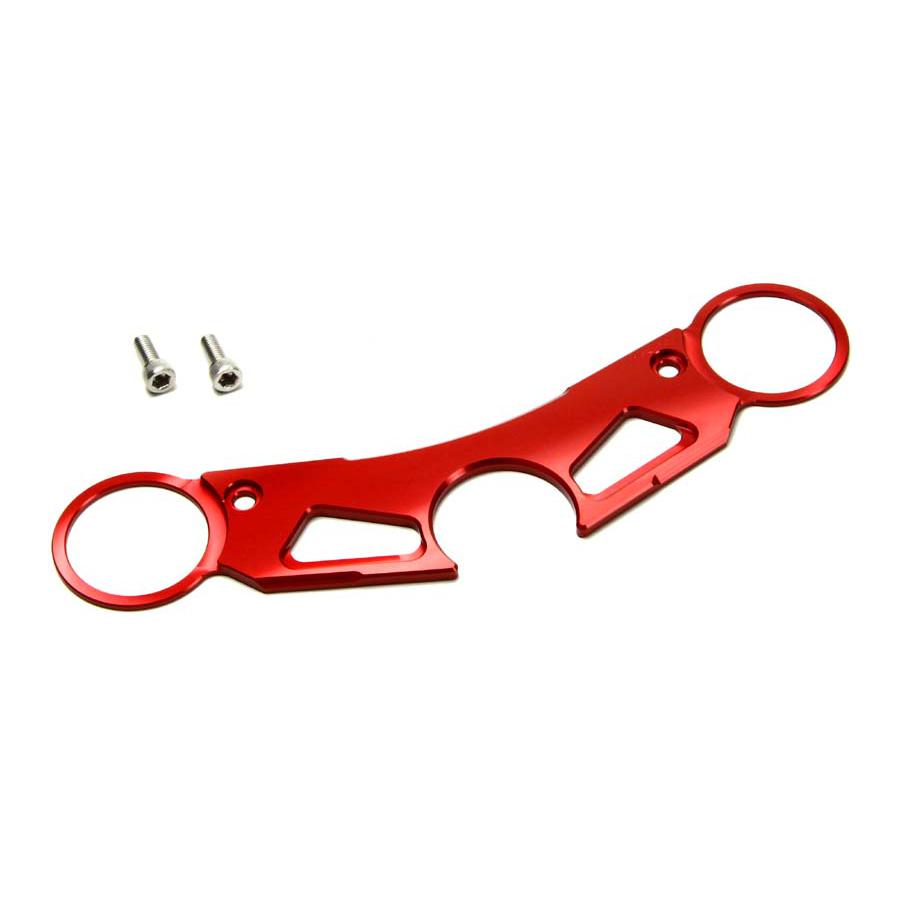 BIKERS (バイカーズ) トップブリッジカバープレート レッド YZF-R25/R3 Y0168-RED