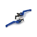 BIKERS (バイカーズ) レバーセット 可倒式 カーブタイプ ブルー PCX PCX160 ADV160 H1012-BLU