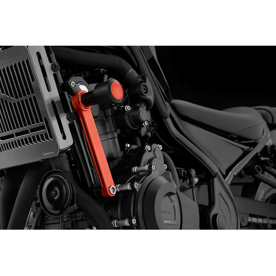 BIKERS (バイカーズ) フレームガード オレンジ CL250 Rebel500 H0442-ORG 2