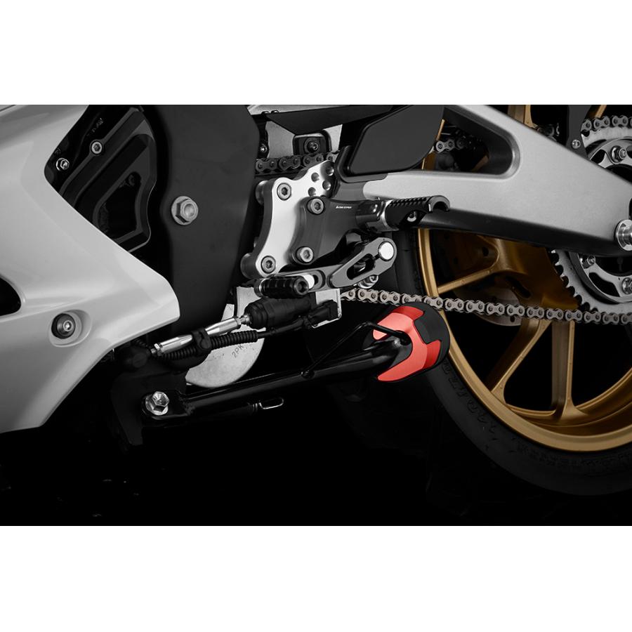 BIKERS (バイカーズ) サイドスタンドフラットフット オレンジ YZF-R15/R125 Y0230-ORG