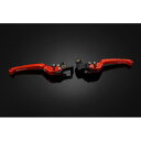 BIKERS (バイカーズ) レバーセット 可倒式 フラットタイプ オレンジ YZF-R15/R125 Y0390-ORG