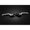BIKERS (バイカーズ) レバーセット 可倒式 フラットタイプ シルバー YZF-R15/R125 Y0390-SLV