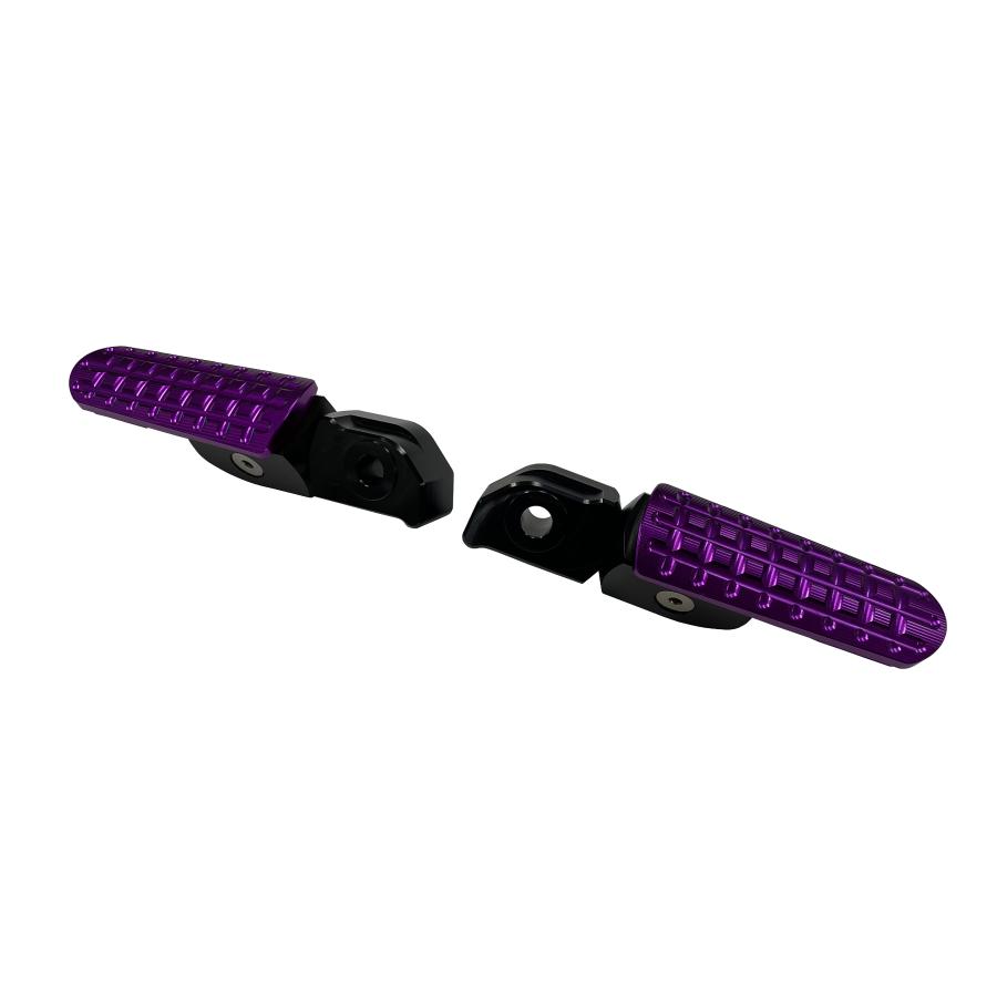 BIKERS (バイカーズ) リアフットレスト 左右 パープル CBR650R CB650R H0576-PUR