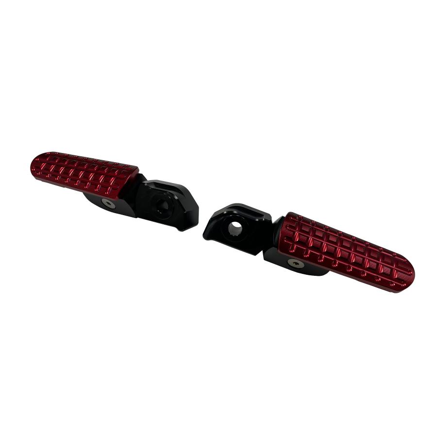 BIKERS (バイカーズ) リアフットレスト 左右 レッド CBR650R CB650R H0576-RED