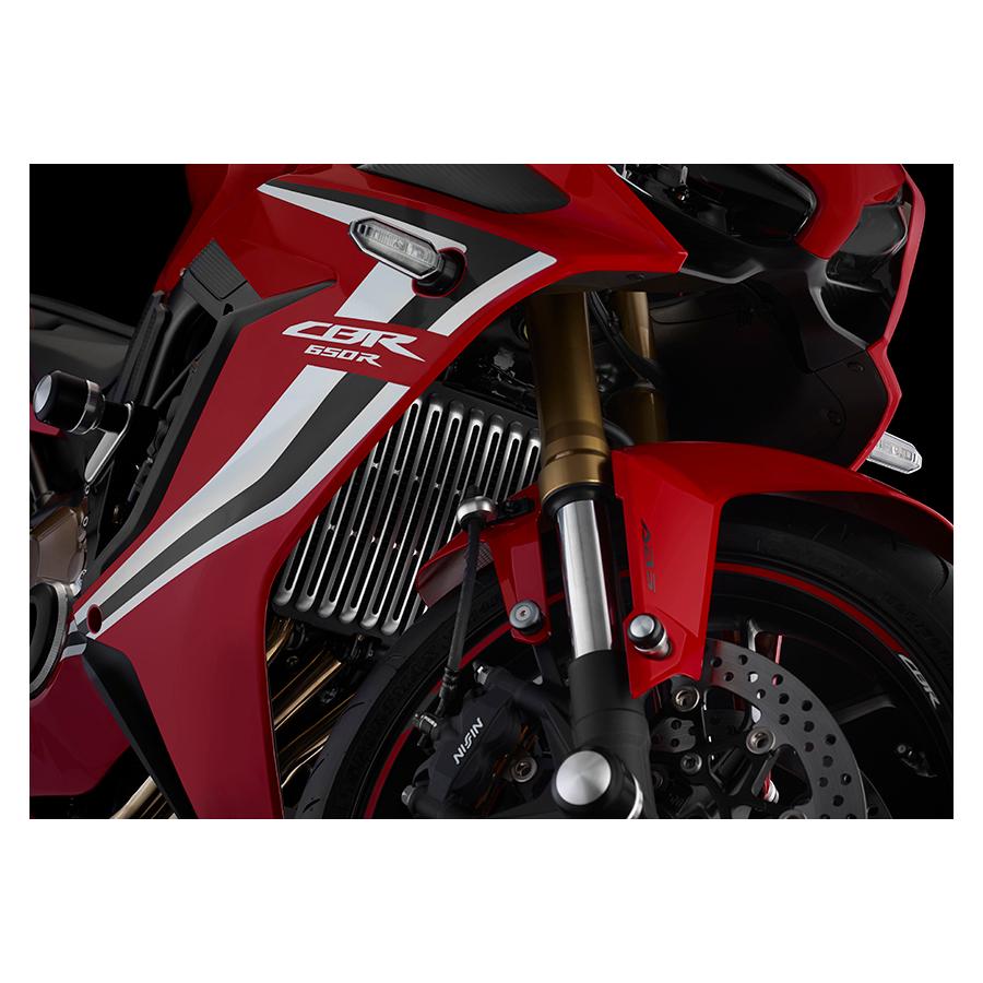 BIKERS (バイカーズ) ラジエターガード アルミ シルバー CBR650R CB650R H0594-SLV